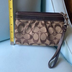 Vintage Coach wristlet